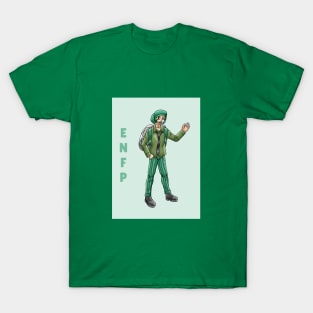 ANIME MAN MBTI  ENFP T-Shirt